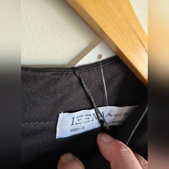 Ieena- Mac Duggal, Asymmetrical Beaded Fringe Hem Mini Dress,Black, Size 4, $348 - Picture 10 of 13